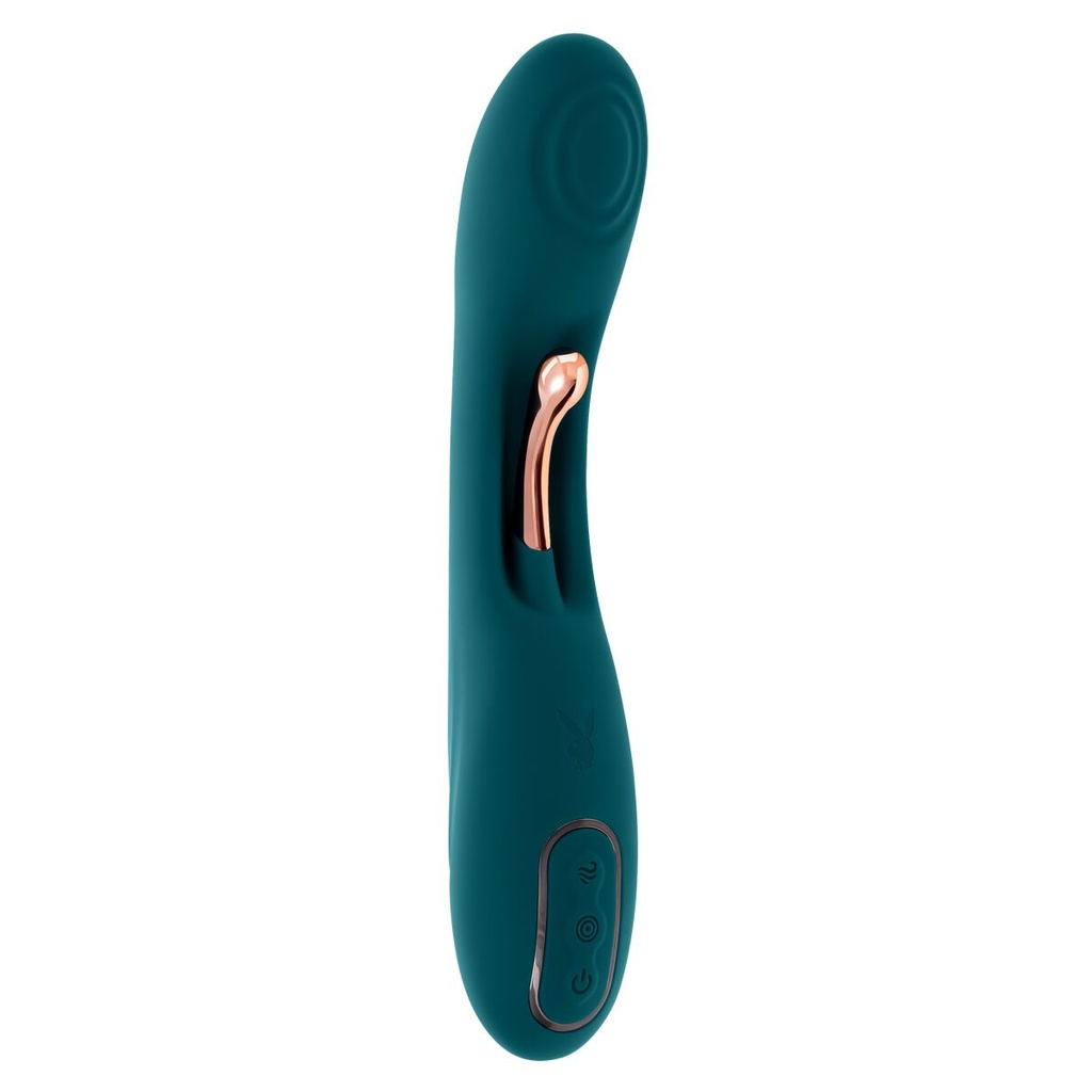 Dual Stimulation Vibe Evolved Playboy Green