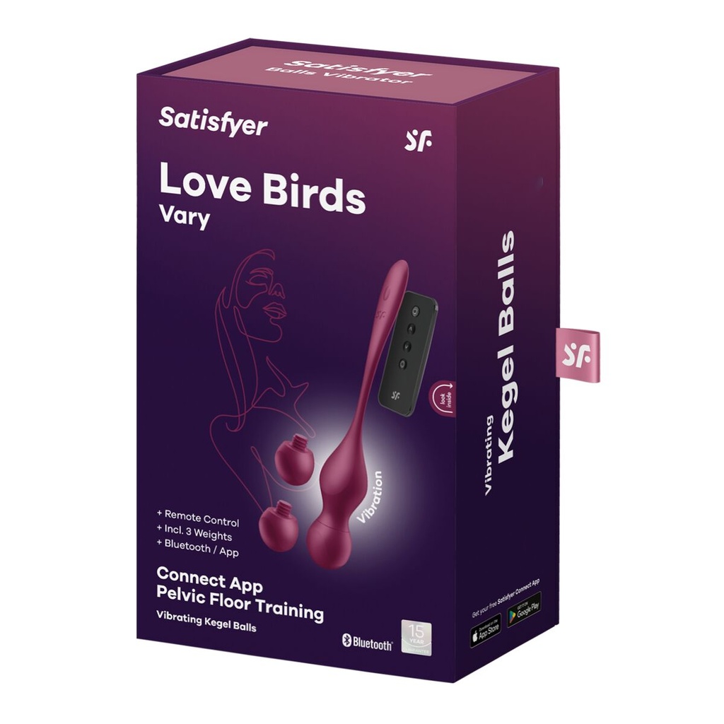 Ejercitador de Suelo Pélvico Satisfyer Silicona ABS