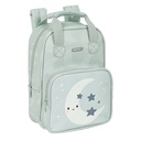 Mochila Escolar Safta Luna Gris 20 x 28 x 8 cm