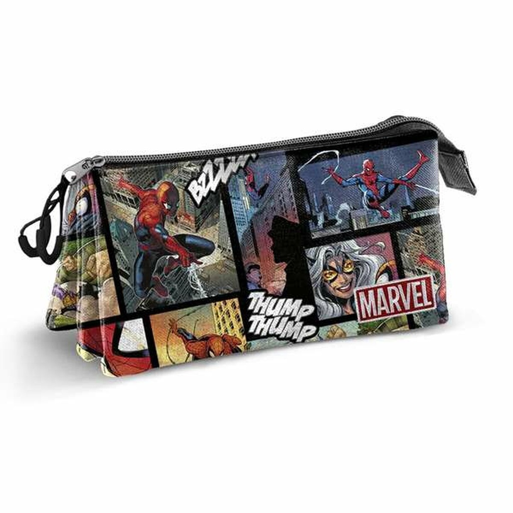Portatodo Triple Spider-Man 23 x 8 x 11 cm
