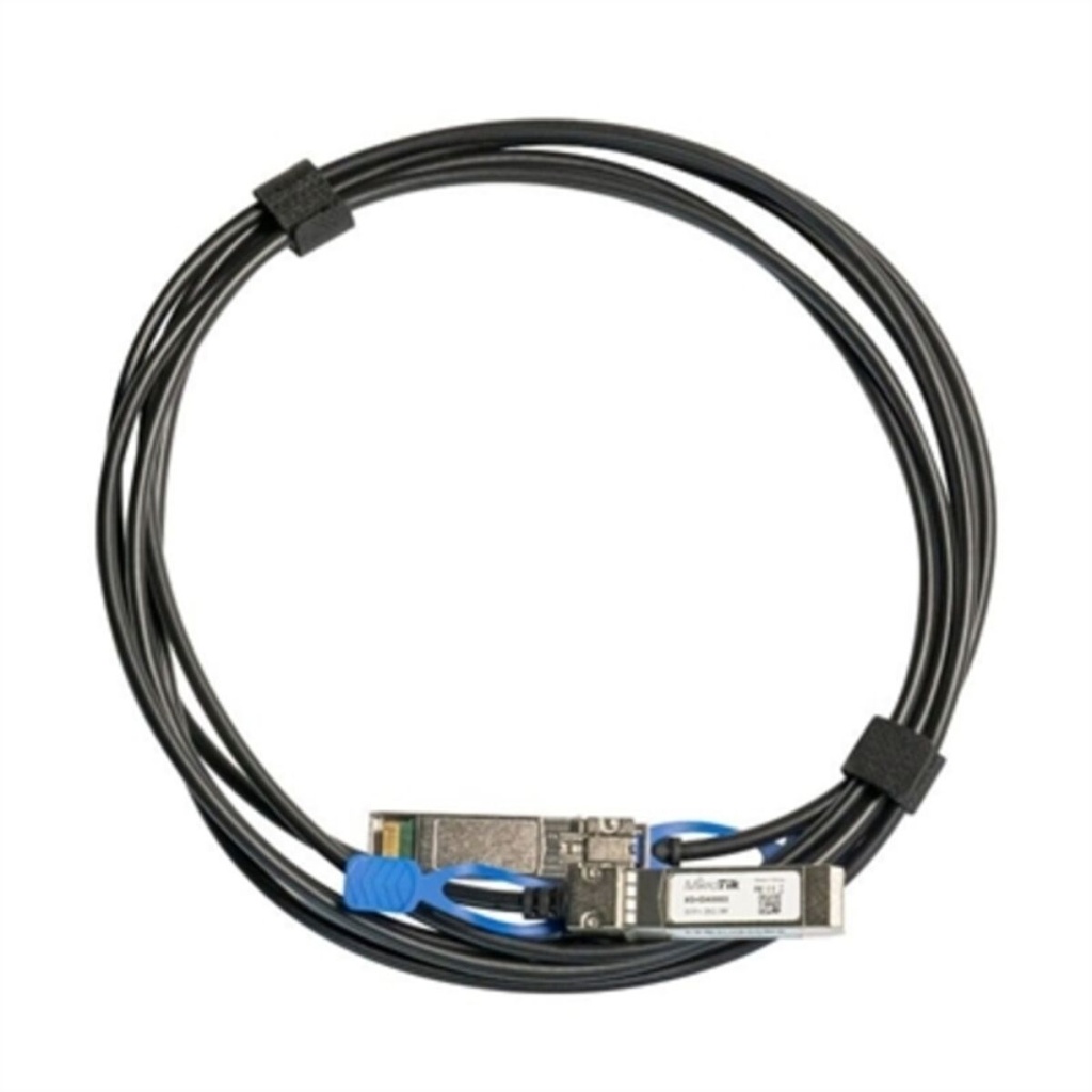 Red SFP + Cable Mikrotik XS+DA0003