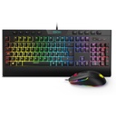 Teclado y Ratón Gaming Krom Kalyos Negro