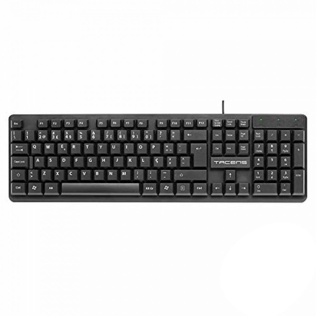 Keyboard Mars Gaming AK0PT Spanish Qwerty Qwerty Portuguese Black