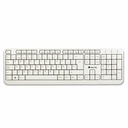 Teclado NGS Spike Blanco Qwerty Español