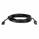 Cable USB Startech USB2CB3M             Negro