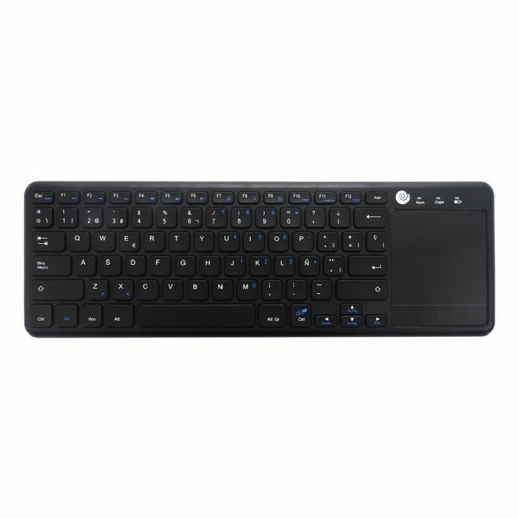 Teclado con Touchpad CoolBox CoolTouch Negro QWERTY