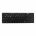 Teclado con Touchpad CoolBox CoolTouch Negro QWERTY