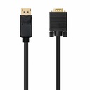 Adaptador DisplayPort a VGA NANOCABLE 10.15.4402 (2 m) Negro