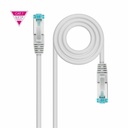 FTP Category 7 Rigid Network Cable NANOCABLE LSZH/SFTP Grey 5 m