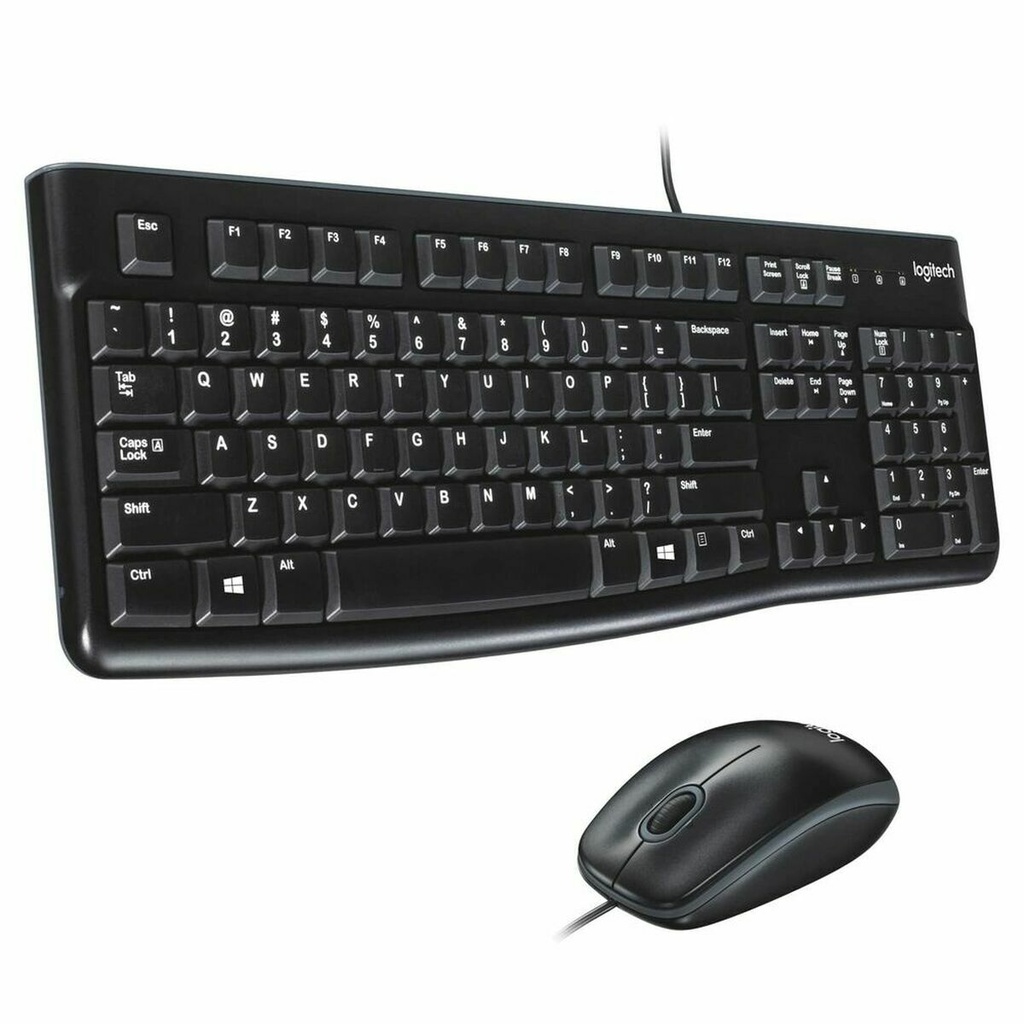 Teclado y Ratón Logitech 920-002547 Negro Portugués QWERTY