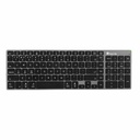 Teclado NGS FORTUNE-BT ESPAÑOL Gris Qwerty Español
