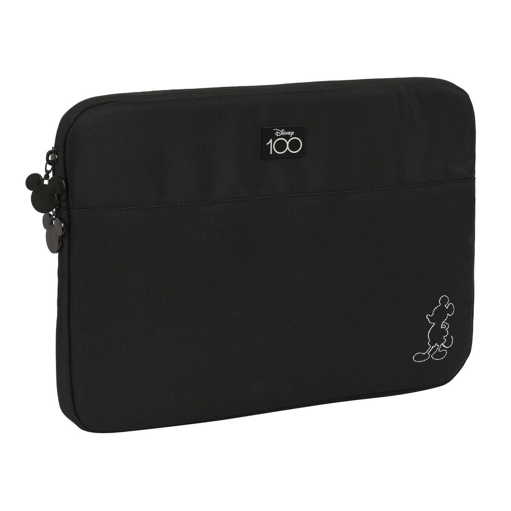 Funda para Portátil Mickey Mouse Clubhouse Negro 34 x 25 x 2 cm