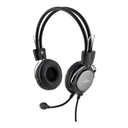 Auriculares con Micrófono Bluestork MC-201 Negro/Plateado
