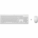 Teclado HP C2710 Qwerty Español Negro Blanco QWERTY