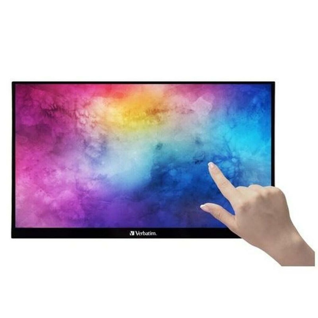 Monitor con Pantalla Táctil Verbatim IPS Full HD LCD 15,6"