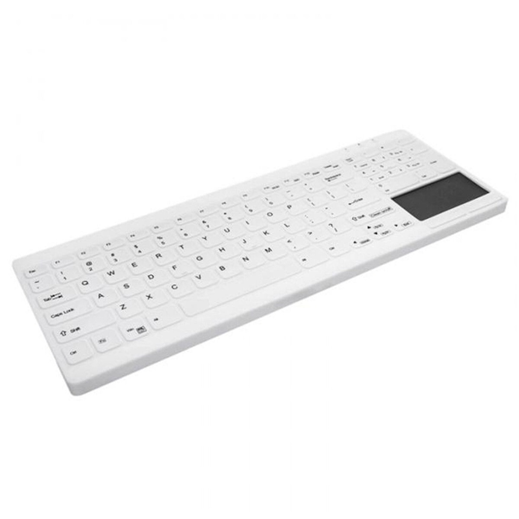 Teclado Inalámbrico Cherry AK-C7412F-GUS-W Blanco Qwerty Español