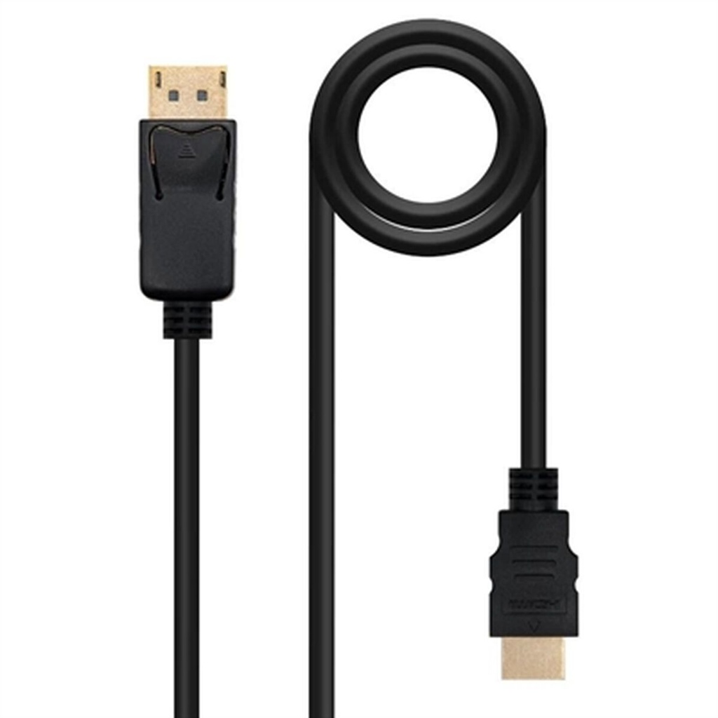 Cable DisplayPort a HDMI NANOCABLE 10.15.4310 Negro 10 m