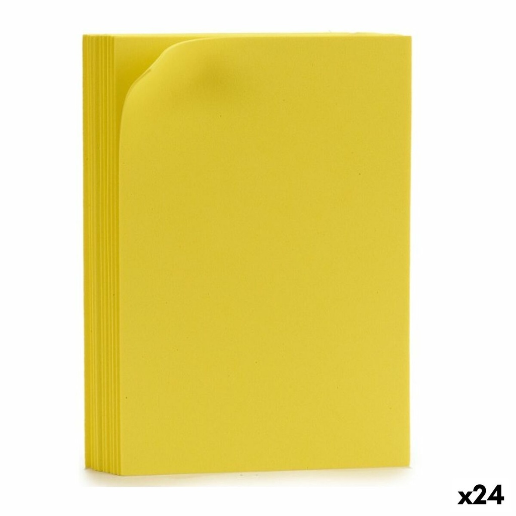 Goma Eva Pincello 1804049-003 Amarillo 30 x 2 x 20 cm (24 Unidades)