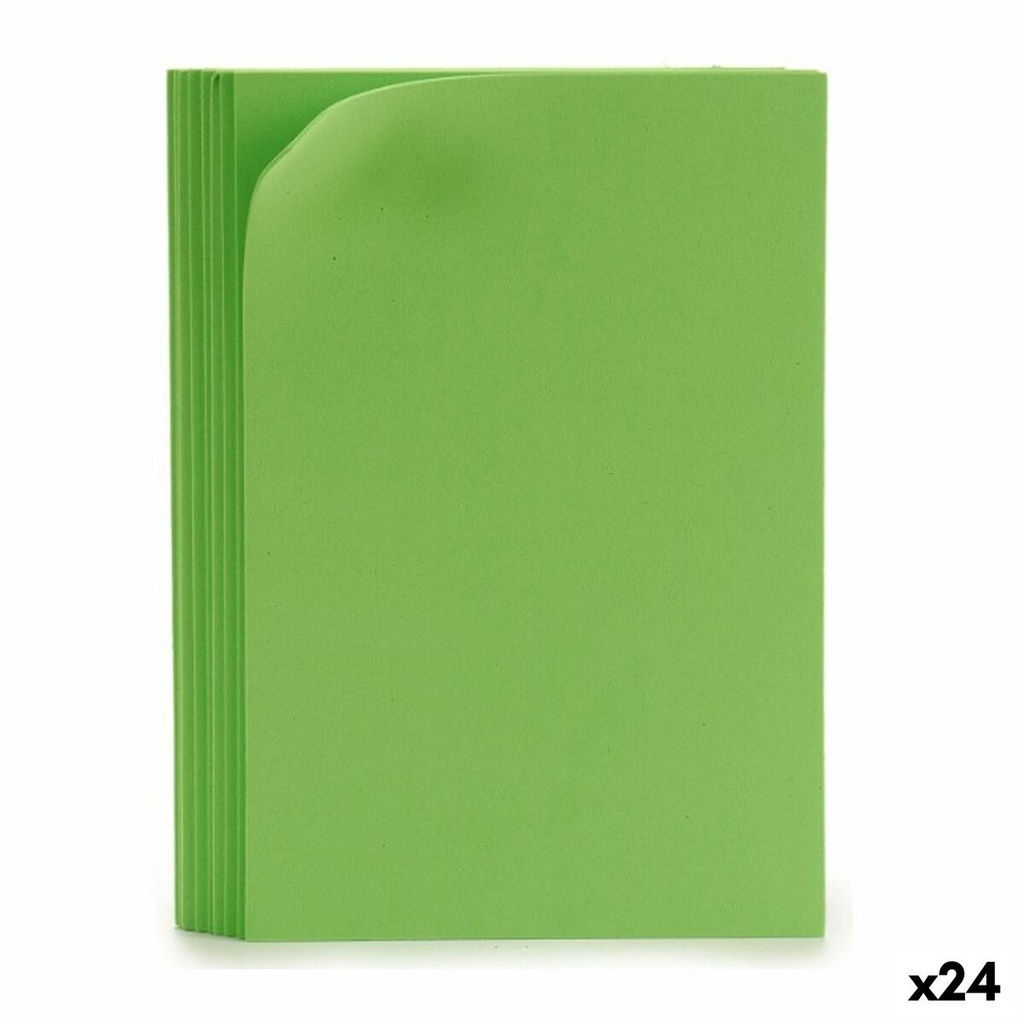 Goma Eva Pincello 1804049-007 Verde 30 x 2 x 20 cm (24 Unidades)