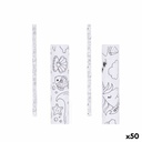 Papel de Regalo Pincello 80GR - COLOREAR Blanco 70 x 150 cm (50 Unidades)
