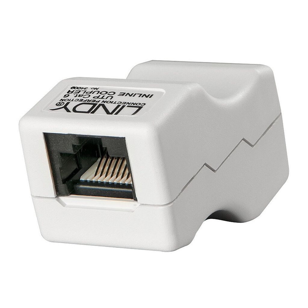 Adapter RJ45 LINDY 34009 White Grey 1 Unit