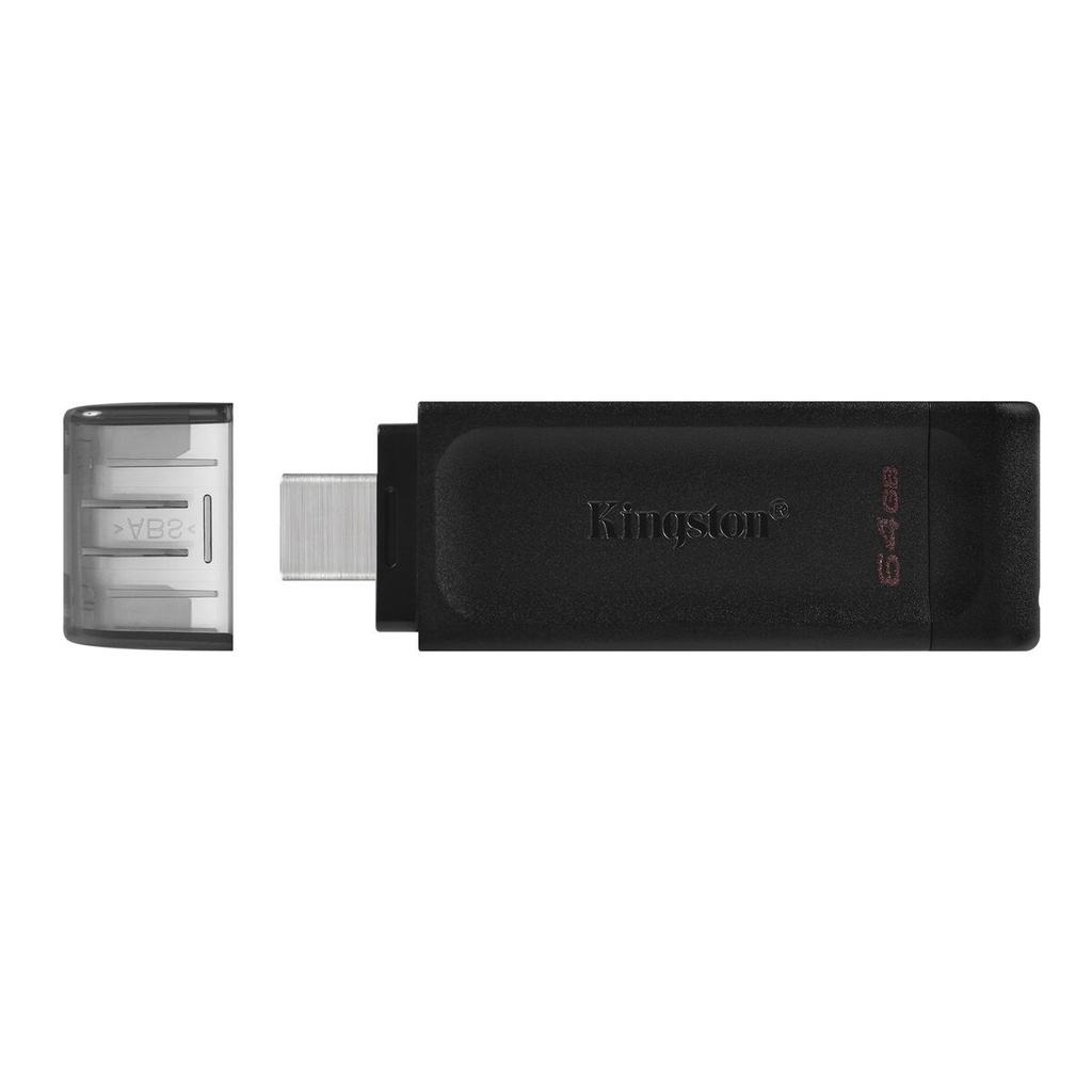 Memoria USB Kingston 70 Negro 64 GB (1 unidad)