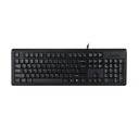 Teclado A4 Tech KR-92 Negro Monocromo Inglés QWERTY