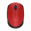 Ratón Inalámbrico Logitech M171 1000 dpi Rojo 1000 dpi