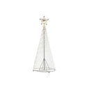 Árbol de Navidad DKD Home Decor Plateado Metal 25 x 25 x 60 cm