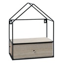 Cajonera Marrón Metal