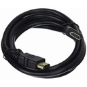 Cable HDMI GEMBIRD 1.8m HDMI M/M Negro 1,8 m 4K Ultra HD