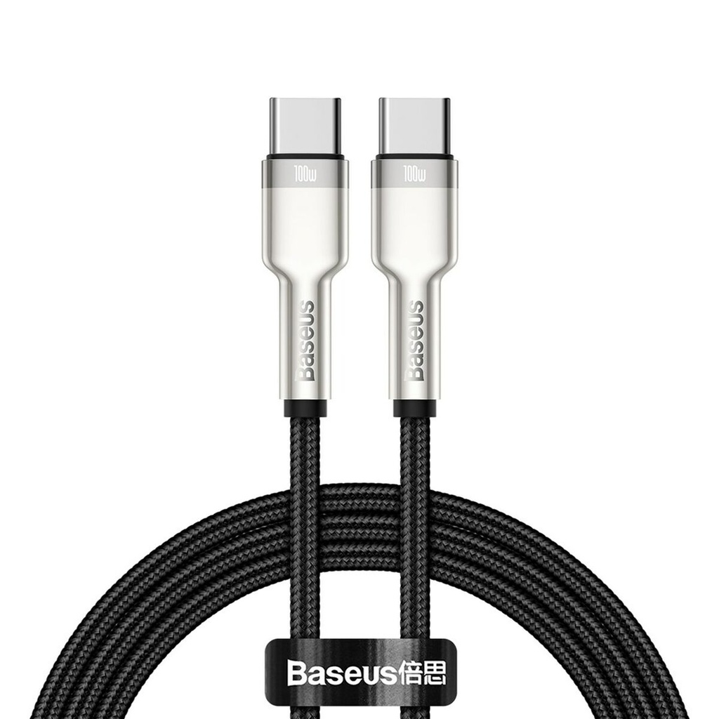 Cable USB C Baseus CATJK-C01 Negro 1 m