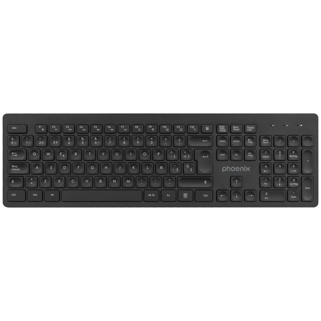 Teclado Inalámbrico Phoenix K200 Qwerty Español
