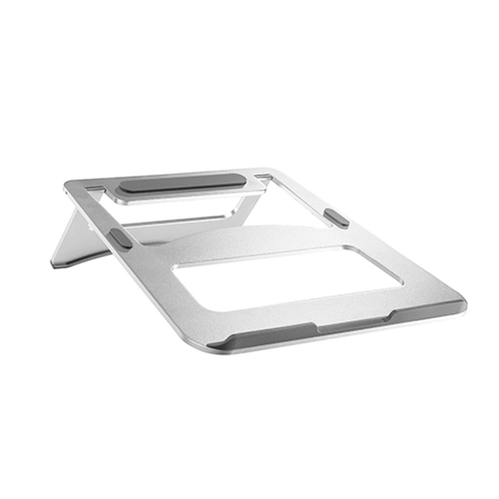 Soporte para Portátil TM Electron Silicona Aluminio Ergonómico 22,5 x 22,8 x 0,4 cm