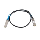 Cable de Red Rígido UTP Categoría 6 Startech QSFP40GPC1M Negro 1 m