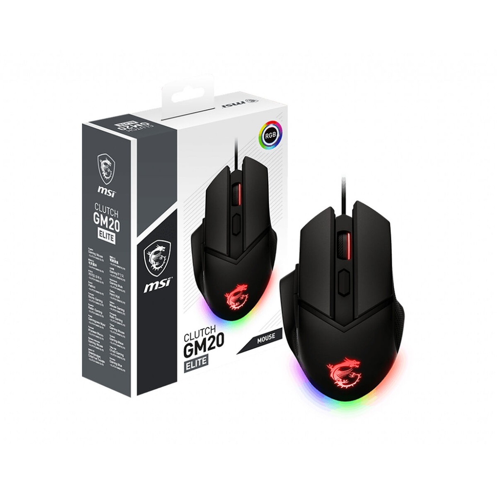 Ratón MSI Negro