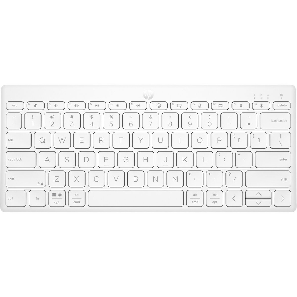 Teclado HP 692T0AA Blanco Qwerty US