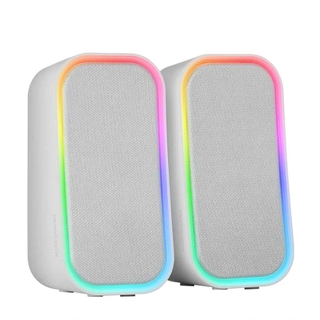 Altavoces PC Mars Gaming MS-OM Blanco