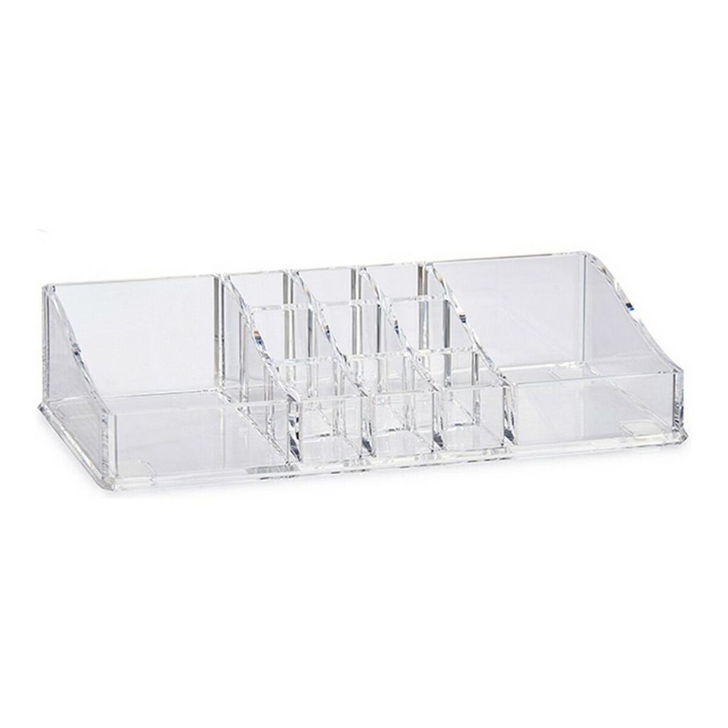 Organizador de Maquillaje Berilo 6103-X Transparente 9 x 4,5 x 22,7 cm