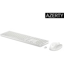 Teclado y Ratón HP 4R016AA Blanco