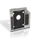 SATA Hard Drive Adapter (2.5 " or 7mm) NANOCABLE 10.99.0101 Black/Silver 2,5"