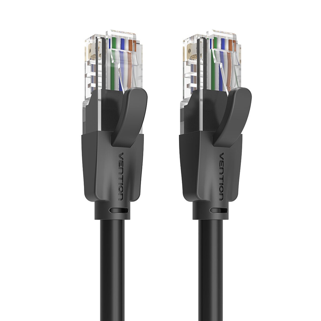 Cable de Red Rígido UTP Categoría 6 Vention IBEBS Negro 25 m