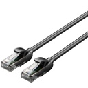 Cable de Red Rígido UTP Categoría 5e Vention IABBM Negro 12 m