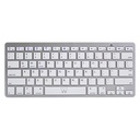 Teclado Bluetooth Ewent EW3161 Blanco Plateado