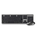 Teclado y Ratón Inalámbrico NGS IDOL KIT Qwerty Español