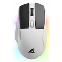 Ratón Sharkoon SGM50W  Blanco Negro/Blanco