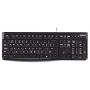 Teclado Logitech K120 Negro Qwerty Español Qwerty US