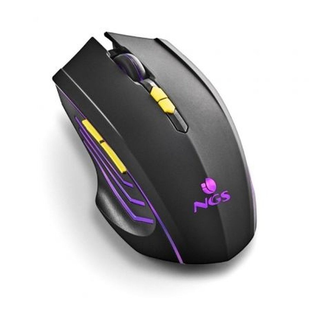 Ratón Gaming NGS GMX-200 Negro 3200 DPI (1 unidad)