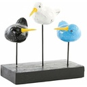 Decorative Figure DKD Home Decor Birds Kiwi Mediterranean