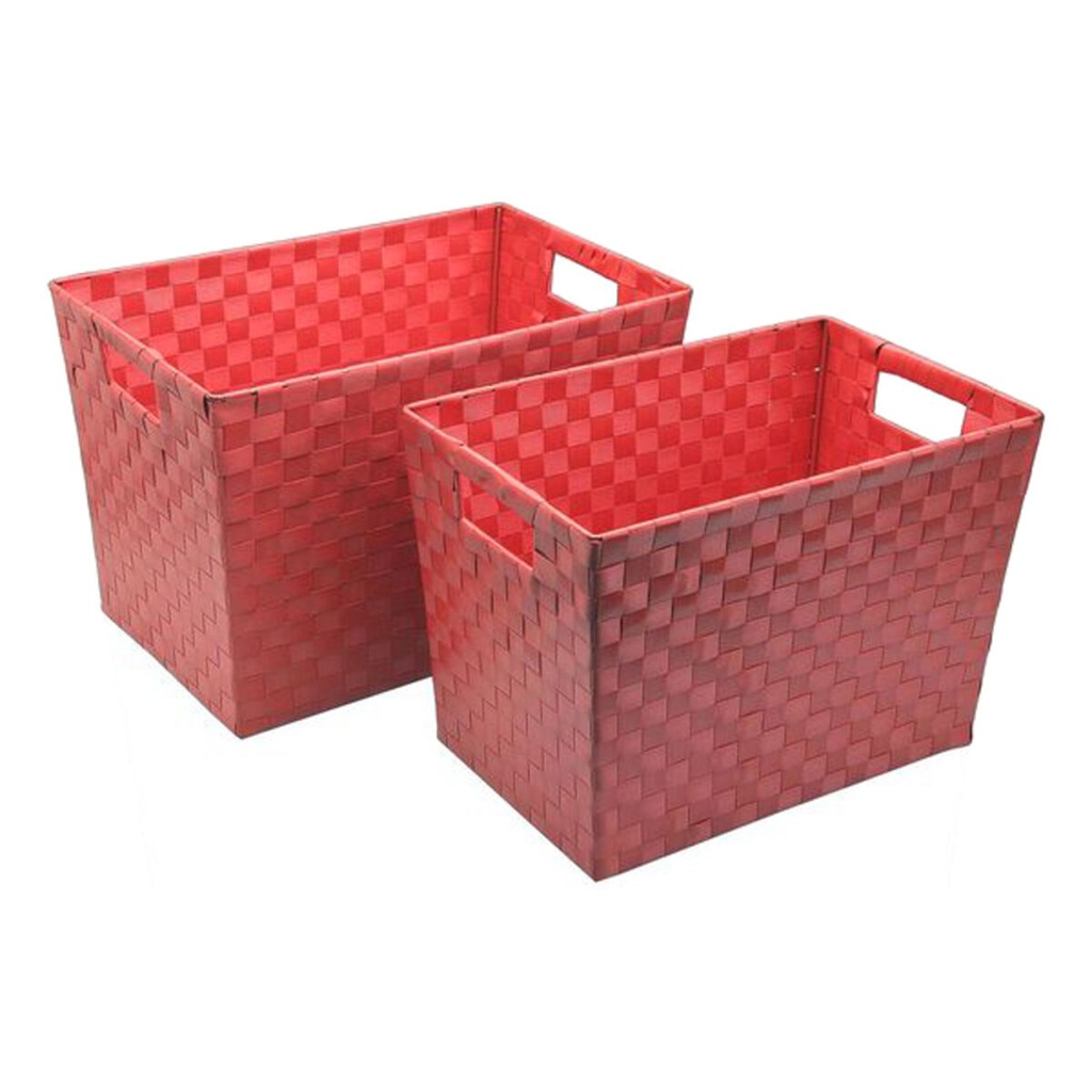 Cesta Multiusos Versa VS-19890013 21,5 x 22,5 x 33 cm 2 Unidades